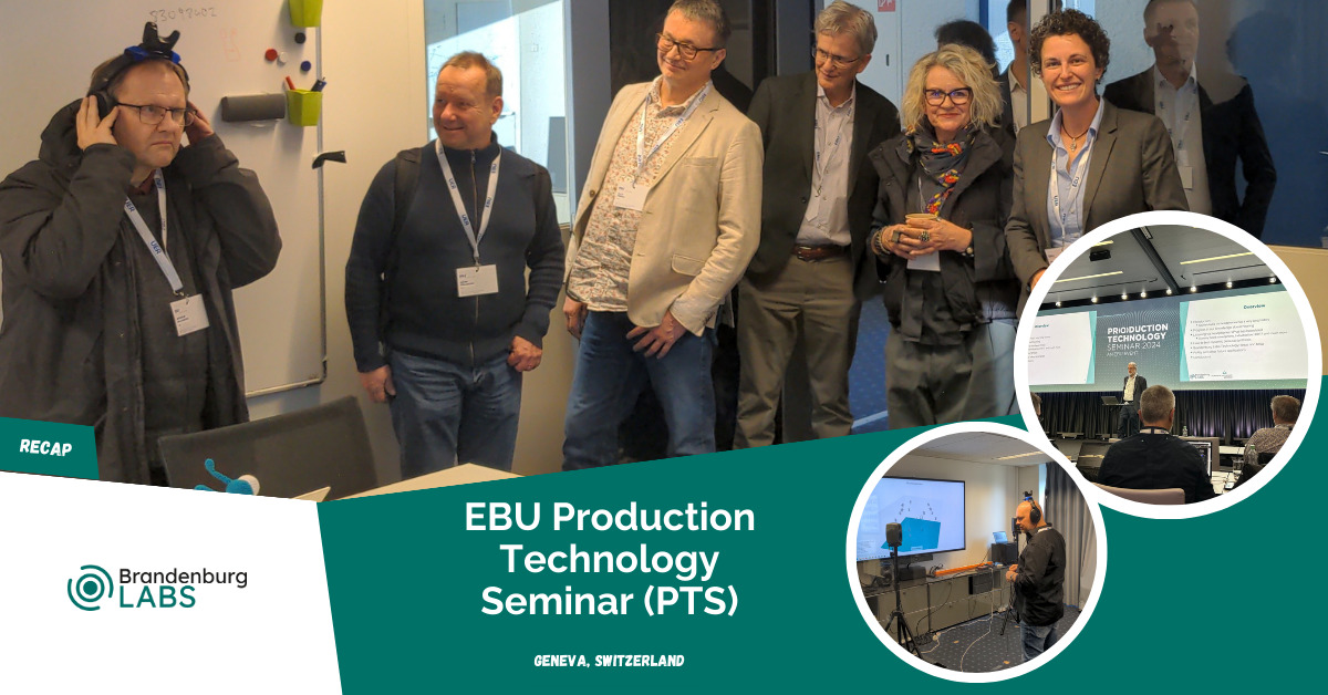 EBU Production Technology Seminar (PTS) Recap