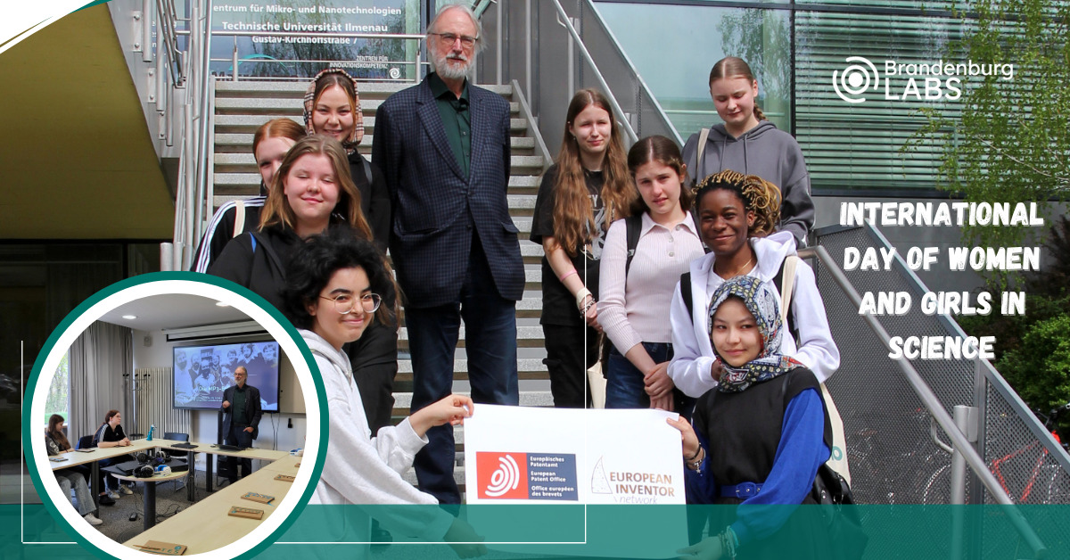 The next generation of female inventors visit Ilmenau