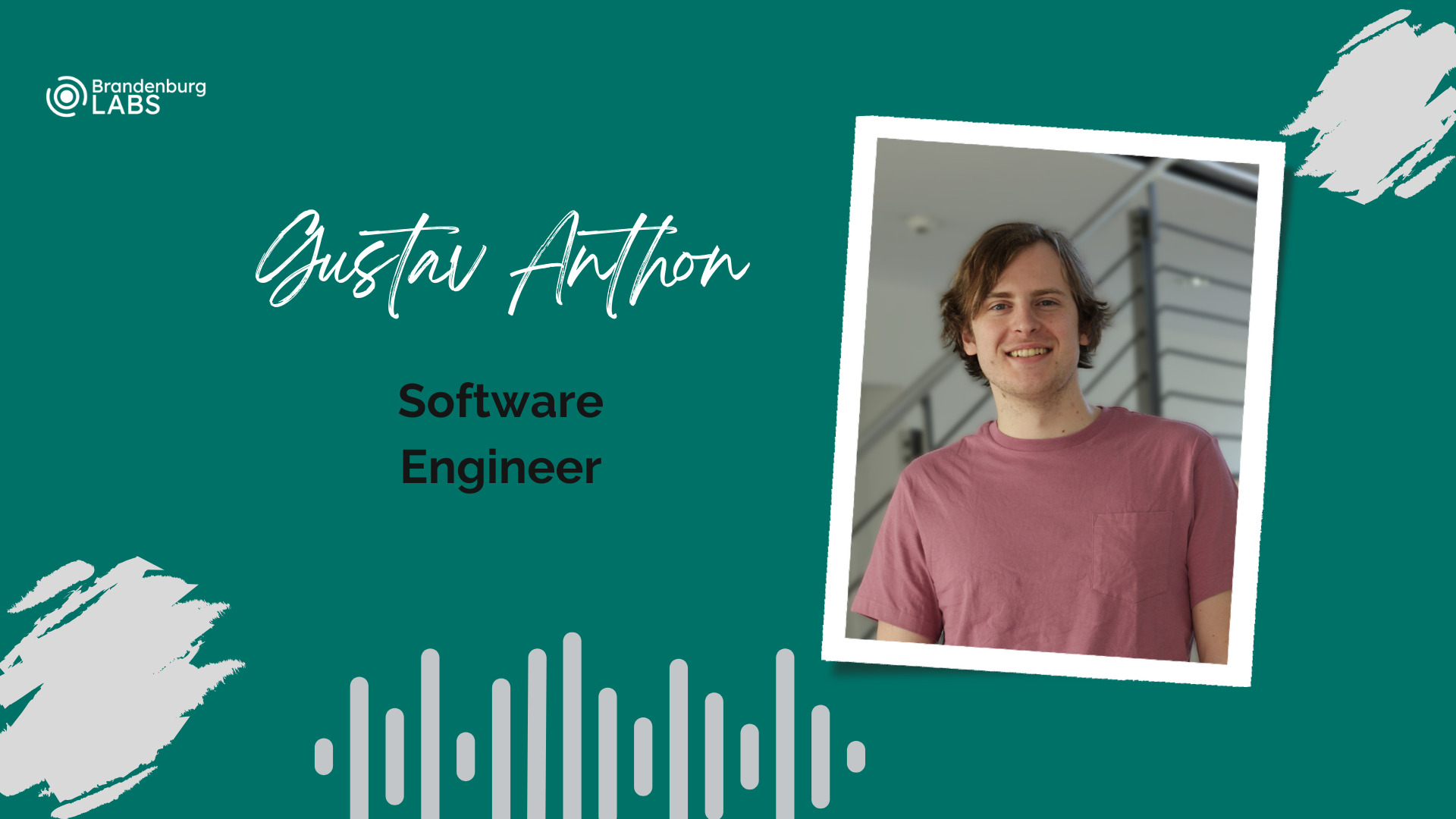 Meet the Team: Gustav Anthon
